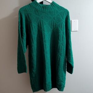Vintage Green Spunky Sweater